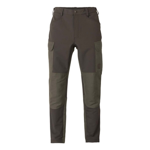 Image of Harkila Hill Trousers - Black Olive/Forest Night