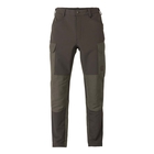 Image of Harkila Hill Trousers - Black Olive/Forest Night