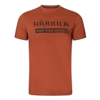 Image of Harkila Logo SS T-Shirt - Arabian Spice