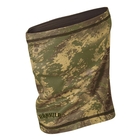 Image of Harkila Lynx Reversible Roll Collar - AXIS Forest Green Camo/Forest Green