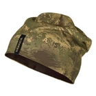 Image of Harkila Lynx Reversible Beanie - AXIS Forest Green Camo/Forest Green