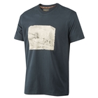 Image of Harkila Odin Moose & Dog T-Shirt - Dark Navy