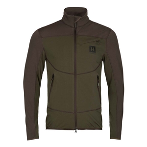 Image of Harkila Olaf Fleece Jacket - Willow Green/Shadow Grey