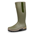 Image of Harkila Orton Gusset Wellington Boots (Men's) - Dark Olive