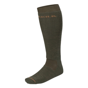 Image of Harkila Pro Hunter 2.0 Long Socks (Men's) - Willow Green/Shadow Brown