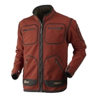 Image of Harkila Kamko Fleece - Burnt Orange/Shadow Brown