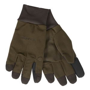 Image of Harkila Retrieve HWS Gloves - Dark Warm Olive