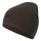 Image of Harkila Reversible Beanie - Shadow Brown/Rustique Clay