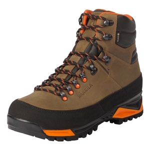 Image of Harkila Saxnas GTX Walking Boots (Unisex) - Mid Brown/Orange