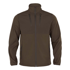 Image of Harkila Scandinavian Softshell Jacket - Willow Green/Shadow Brown