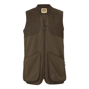 Image of Harkila Skye Shooting Waistcoat - Willow Green/Shadow Brown