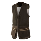 Image of Harkila Sporting Waistcoat - Dark Khaki/Demitasse  Brown