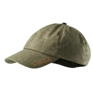 Image of Harkila Stornoway Active Tweed Cap - Cottage Green