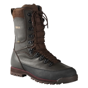 Image of Harkila Trekking 10 Inch GTX Walking Boot (Men's) - Dark Brown / Burgundy