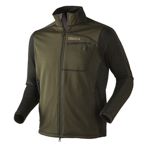 Image of Harkila Vestmar Hybrid Fleece Jacket - Rifle Green Melange