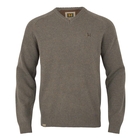 Harkila Vincent Merino V-Neck PulloverDark Sand
