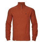 Image of Harkila Vincent Merino Half Zip Pullover - Bombay Brown