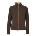 Image of Harkila Womens Sandhem Sherpa Fleece Jacket - Demitasse Brown