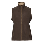Image of Harkila Womens Sandhem Sherpa Fleece Waistcoat - Demitasse Brown