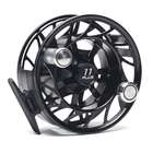 Hatch Finatic 11 Plus Large Arbor ReelBlack/Silver
