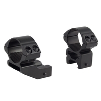 Hawke 2 Piece 1 Inch HIGH Weaver Mounts - Reach Forward 1 Inch