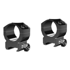 Image of Hawke 2 Piece Tactical Ring Mounts - 30mm - Weaver