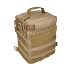 Image of Hazard 4 Forward Observer - Molle SLR Camera Bin - Coyote