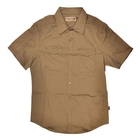 Image of Hazard 4 Mechanic Collar Stretch Work SS Shirt - Tan