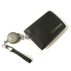 Image of Hazard 4 Rewind Duo Retractor SecuRed Leather Wallet - Black
