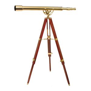 Image of Helios Fine Brass 6040 Traditional Solid Brass Telescope