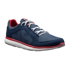 Image of Helly Hansen Ahiga V3 Hydropower Shoes (Men's) - Navy/Flag Red/Off White