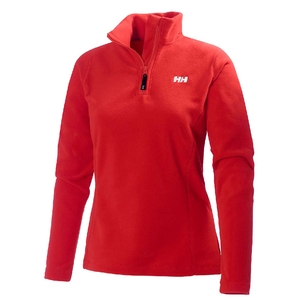 Image of Helly Hansen Daybreaker 1/2 Zip Fleece (Women's) - Summer Red
