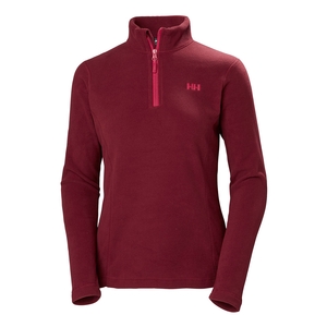 Image of Helly Hansen W Daybreaker 1/2 Zip Fleece (Women's) - Cabernet