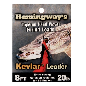 Image of Hemingways Furled Leader - Kevlar Leader - 8ft - 20lb