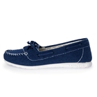 Image of Hey Dude Positano Canvas Shoe (Women's) - Navy