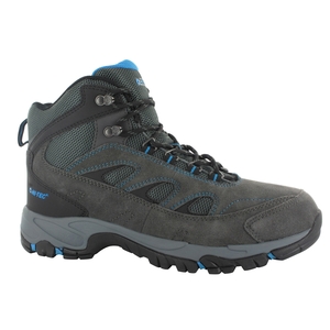 Image of Hi-Tec Logan Waterproof Walking Boots (Men's) - Charcoal / Prussian