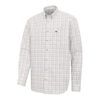 Image of Hoggs of Fife Inverness Cotton Tattersall Shirt - Navy/Rust