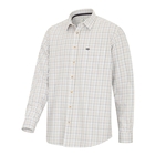 Image of Hoggs of Fife Inverness Cotton Tattersall Shirt - Navy/Blue/Brown/White
