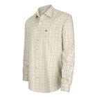 Image of Hoggs of Fife Inverness Cotton Tattersall Shirt - Brown/Gold/Navy