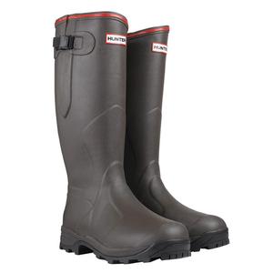 Image of Hunter Balmoral Bamboo Carbon Wellington Boots (Unisex) - Brown