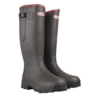 Image of Hunter Balmoral Bamboo Carbon Wellington Boots (Unisex) - Brown