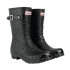 Hunter Carnaby Short Wellington BootsOstrich Black