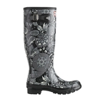 Image of Hunter Gardinia Tall Wellington Boots - Black