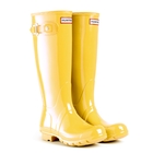 Image of Hunter Original Gloss Wellington Boots - Lemon