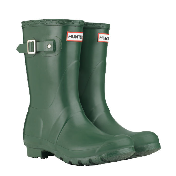short green hunter boots
