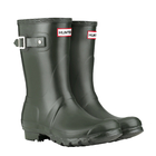 Image of Hunter Original Short Wellington Boots (Unisex) - Dark Olive