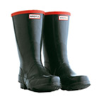 Hunter Argyll Short Knee Wellington Boots (Men's)Black