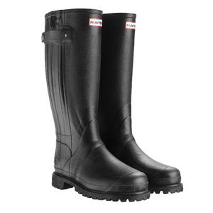 Image of Hunter Balmoral Sovereign Wellington Boots (Unisex) - Black