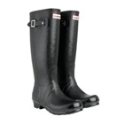 Hunter Carnaby Tall Wellington BootsLizard Black