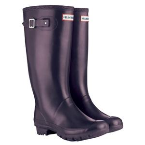 Image of Hunter Huntress Ladies Wellington Boots - Aubergine